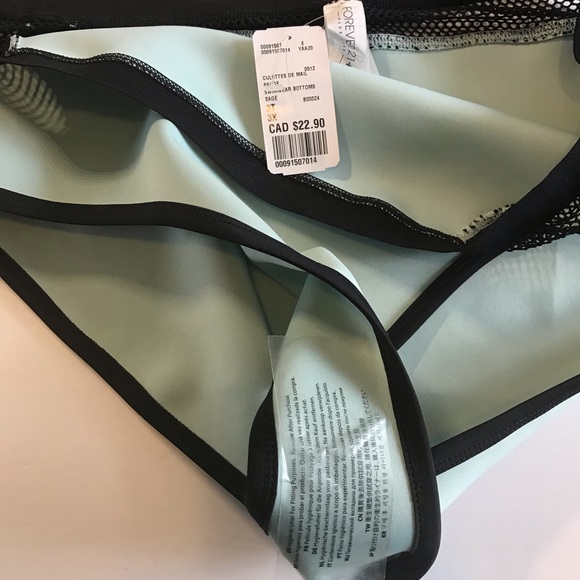 Forever 21 Plus Mesh Bikini Bottom - Picture 6 of 7